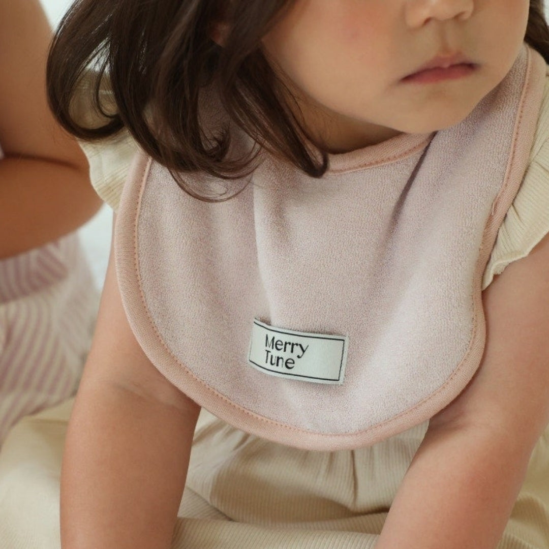 MerryTune Essential Light Baby Drool Bibs, Light Weight, Soft Touch and Absorbent Fabric with Modal