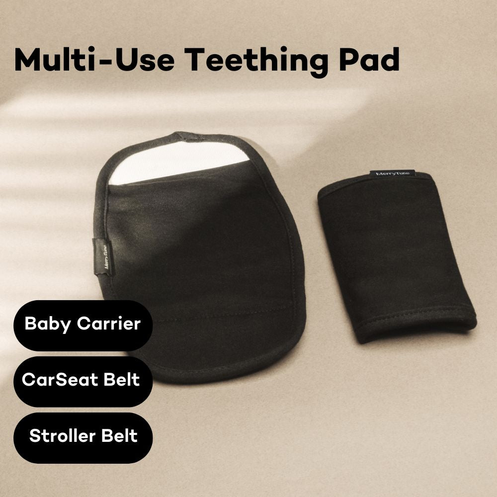 MerryTune Cotton 100% Teething Pad for baby carrier, carseat, stroller