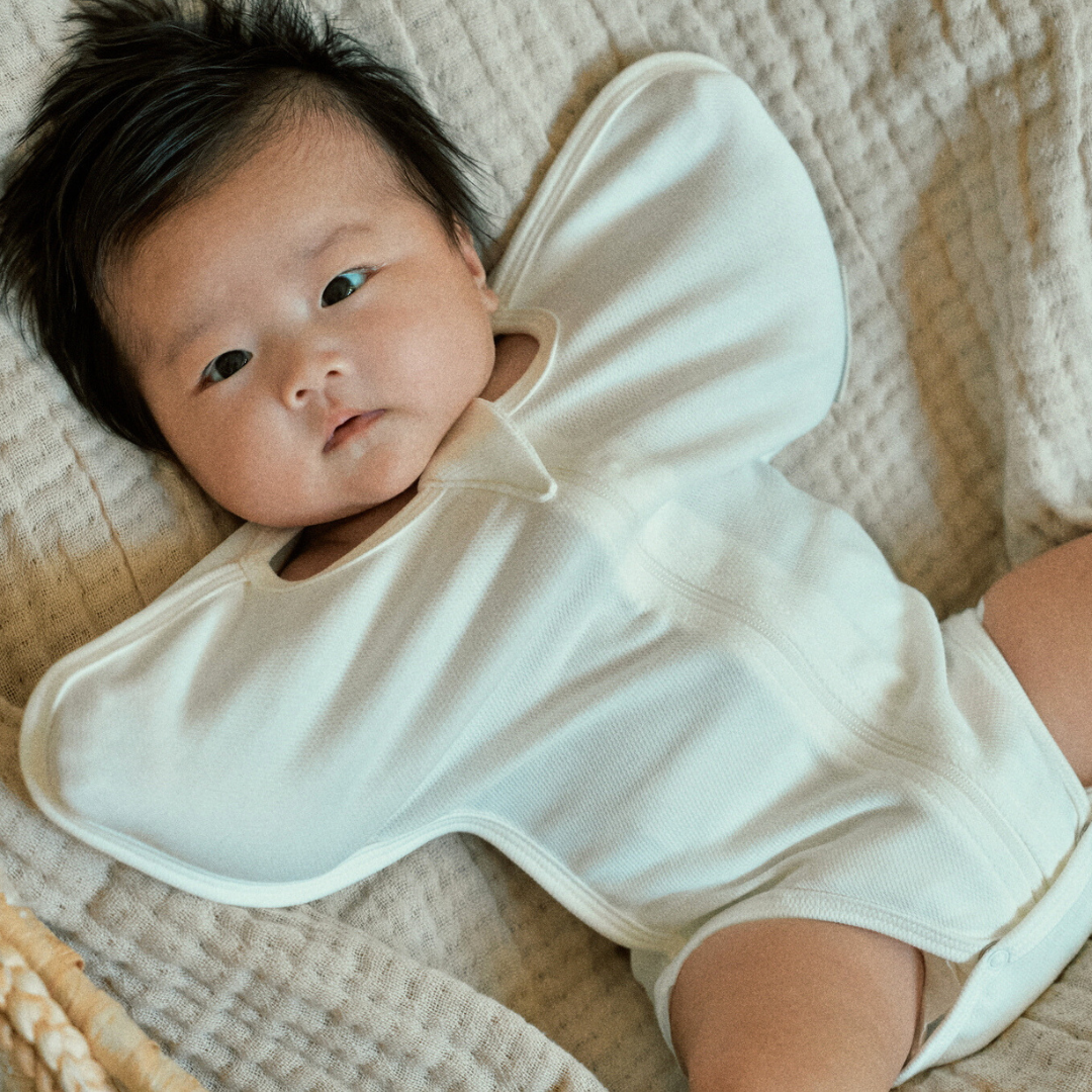 MerryTune Newborn Swaddle Performance Suit Butterfly Shape, Organic, Breathable & Functional Fabric