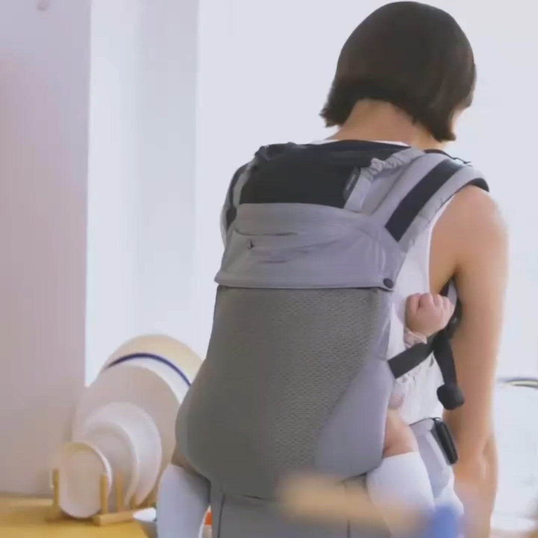 MerryTune Ultimate Baby Carrier with Potable Harness Seat - All Season